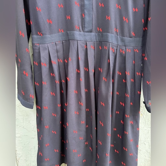 J Crew Pleat Detail Dress, Size 8 - Picture 11 of 11